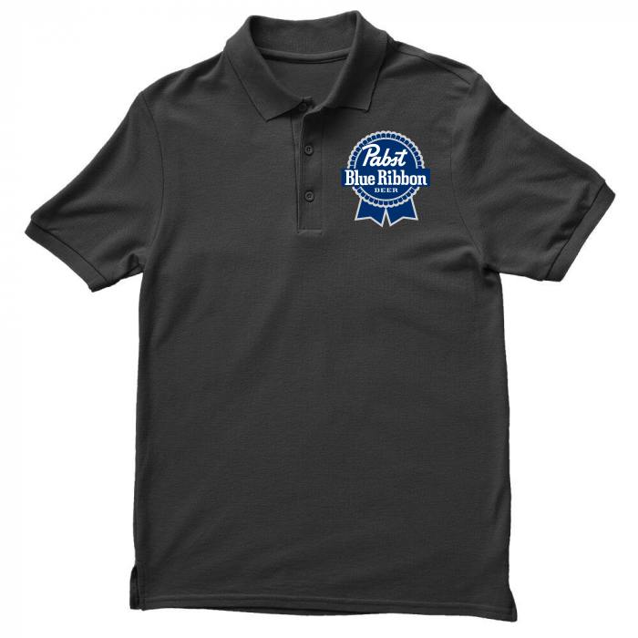 pabst blue ribbon golf shirt